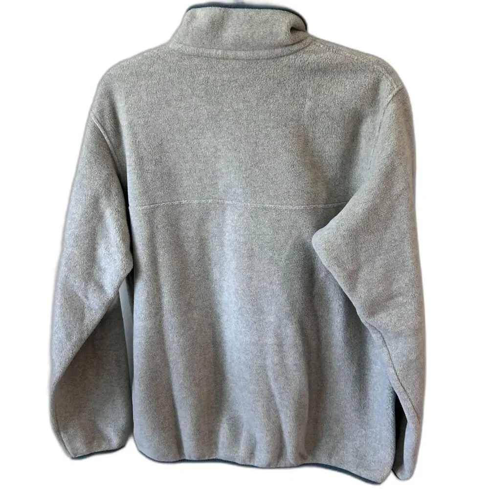 Patagonia Synchilla Snap-T Fleece Pullover Size XL Oatmeal Heather Pastel Salvia - Picture 2 of 12